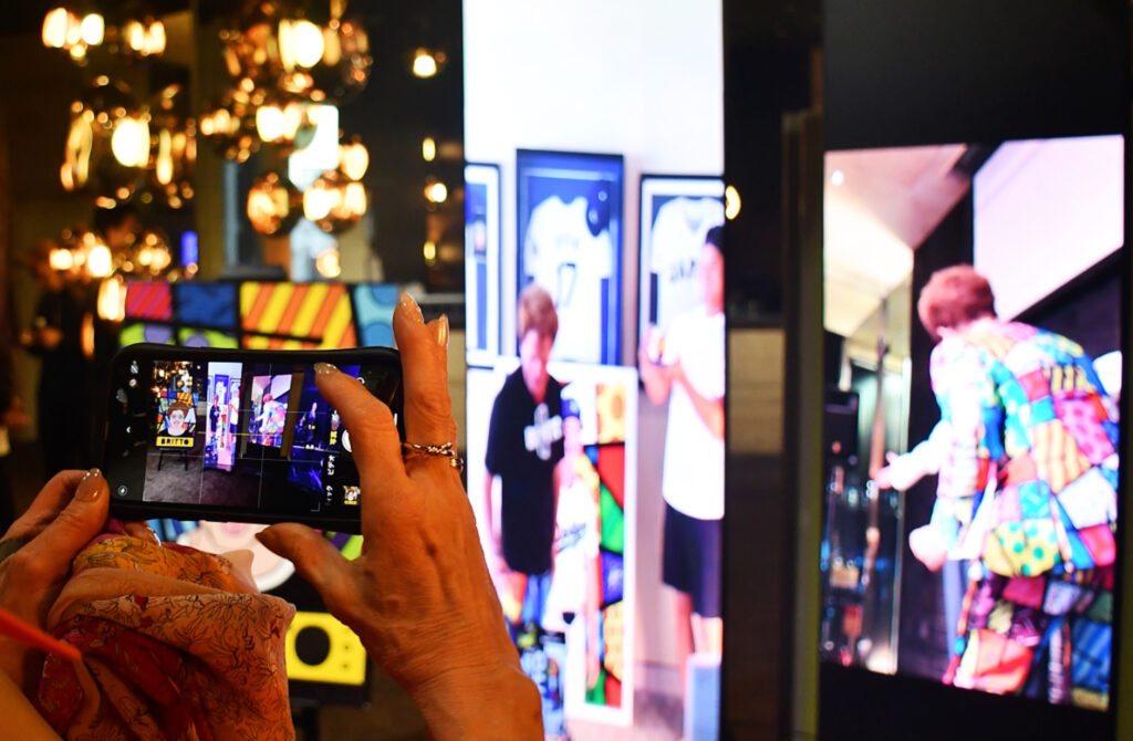 ロメロ・ブリット映画試写会